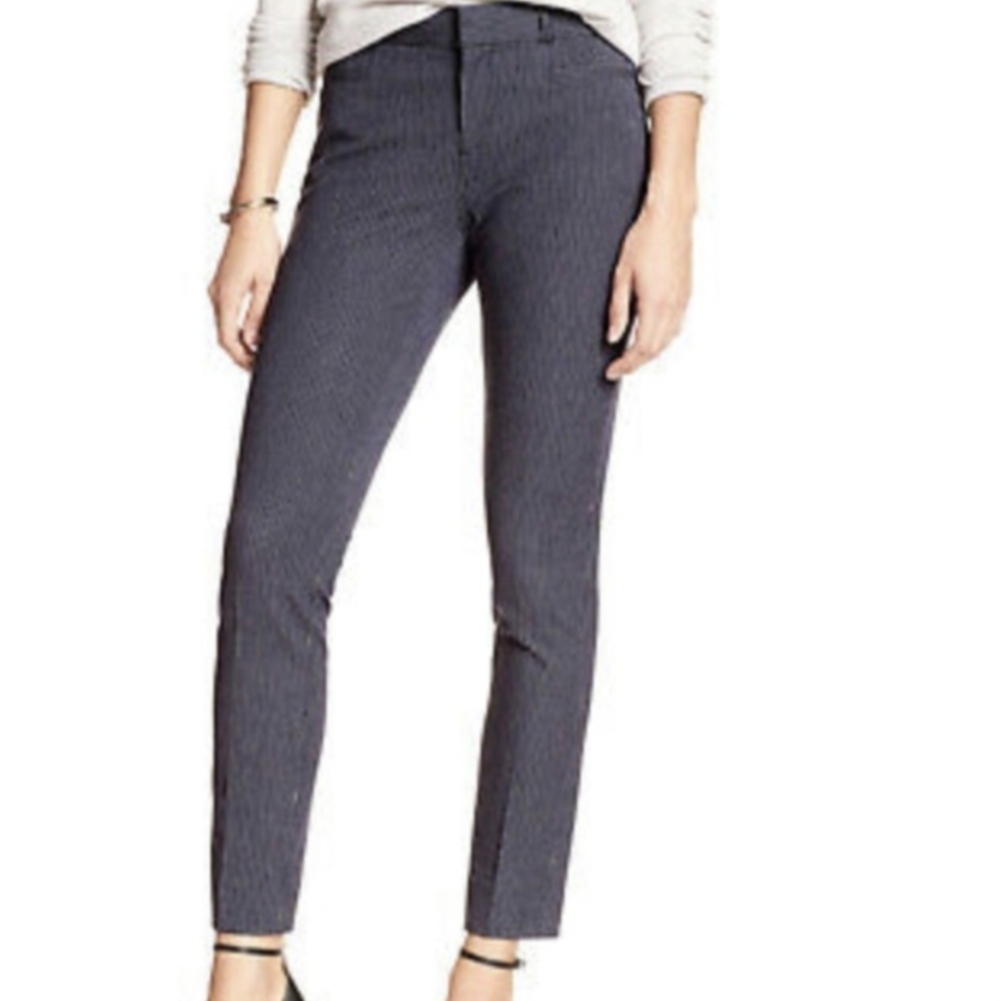 Banana Republic Jackson Fit Ankle Trousers, Color Gray Size 2